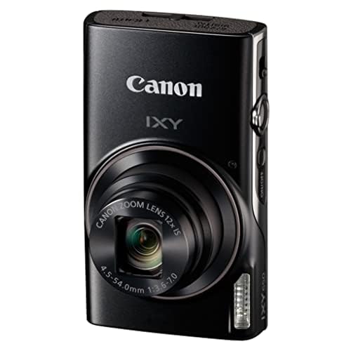 【整備済み品】Canon コンパクトデジタルカメラ IXY 650 ブラック 光学12倍ズーム/Wi-Fi対応 IXY650BK