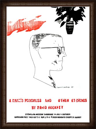 額装済/Untitled（デビット ホックニー）David Hockney Amazon.co.jp: ポスター デビット ホックニー Untitled 額装品