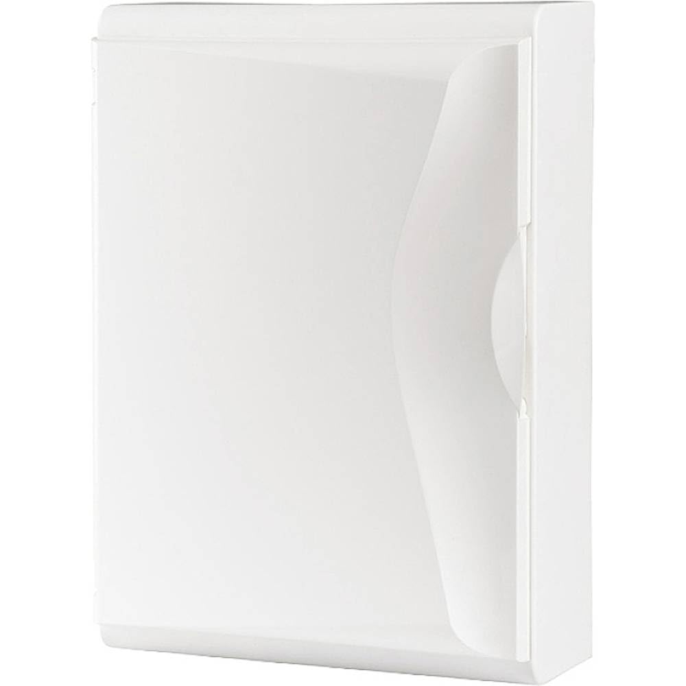 Eaton 110158 Kleinverteiler, AP, SK II, 2-reihig mit Kunststofftür, Weiß, Rückwand