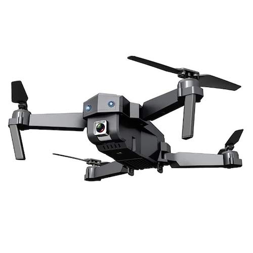 HaiMa Sg107 Hd Aerial Folding Rc Camera Drone Con Switchable 4K 50X Zoom Rc Quadcopter Rtf - Nero 4K Wifi Con Scatola A Colori