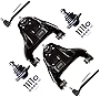 SOSOPART 6pc Set Front Suspension Kit Outer Tie Rod End Upper Control Arm And Ball Joint Lower Ball Joint Replacement for Chevrolet Blazer S10,for GMC Jimmy Sonoma,for Oldsmobile Bravada