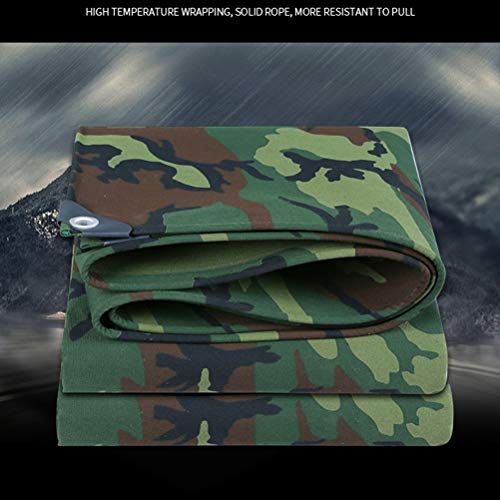 Lona de camuflaje resistente e impermeable para refugio de camping exterior 8
