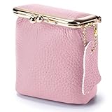 Design Avec Clip Doré : ce porte-monnaie vintage portable est équipé de boutons-pression dorés haut de gamme. Il s'ouvre et se ferme en douceur et présente un look classique et tendance. C'est un cadeau idéal pour les anniversaires, la fête des Mères, les anniversaires de mariage et la Saint-Valentin. Offrez-le à votre femme, votre petite amie, votre fille ou votre meilleure amie pour lui témoigner votre amour et votre affection.