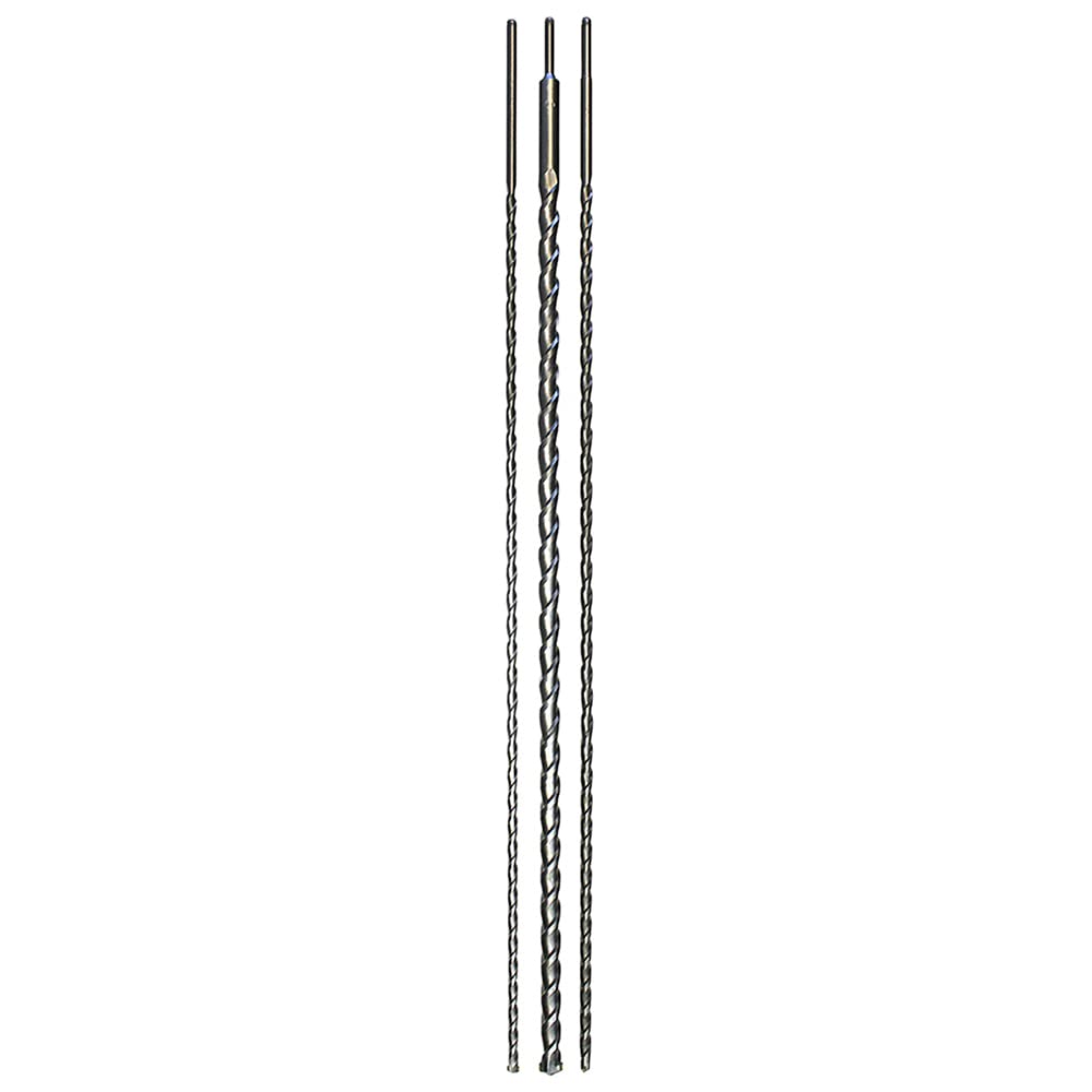 Dekton 1M Sds Plus Heavy-Duty Masonry Drill Bit Set (3Pc, 12Mm/16Mm/24Mm) Dt80148 - Carbide-Tipped