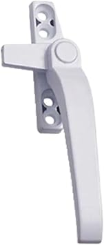 Window Handle Locking Latch Catch Lock Double Glazing Casement Handles for WindowsWhite Right