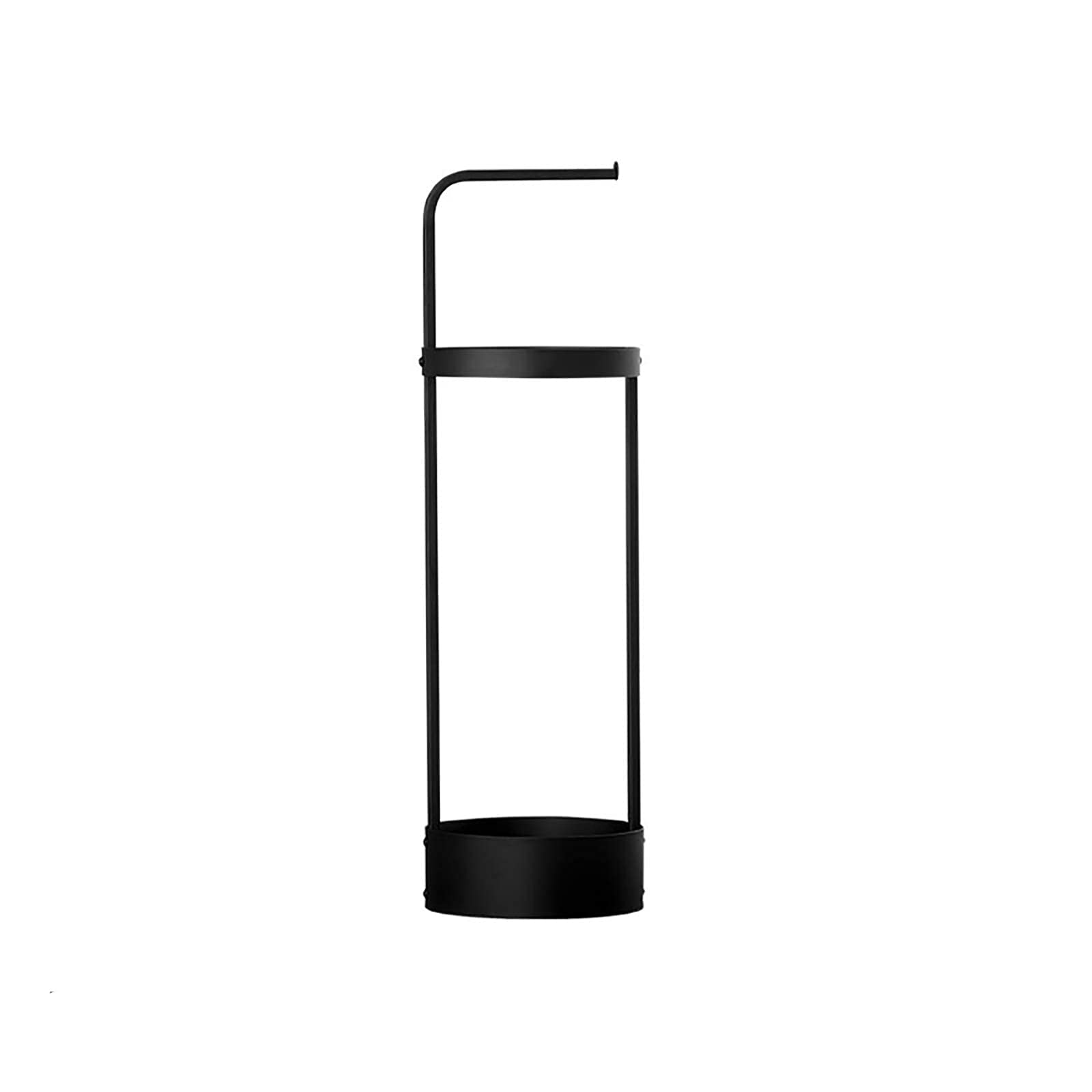 Porte-Parapluie en Fer Noir au design épuré et finitions métalliques haut de gamme