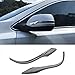 Beautost Fit For Honda 2017 2018 2019 CR-V CRV Chrome Rear view Mirror Side Molding Cover Trims