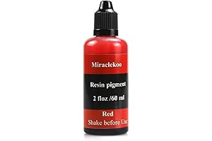 Red Epoxy Resin Pigment: Paint Your Creations with Vibrant Crimson