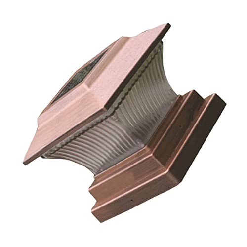 LIFKOME Solar Fence Post Lamp 1800mah 6-8hrs Weatherproof Garden Decor Pillar Lighting Tool