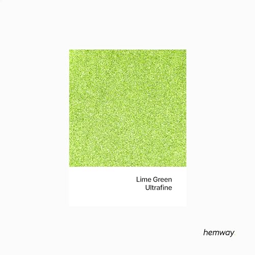 Eco Friendly Biodegradable Glitter, Lime Green, Ultrafine (1/128" 0.008" 0.2mm) - Image 2