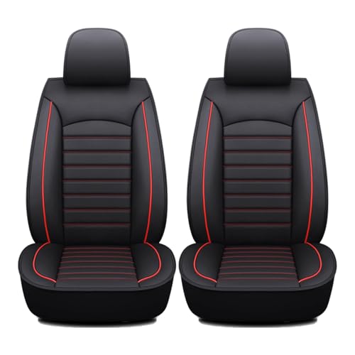 WEQTYSAB Auto Vordersitze sitzbezug für Ford Ranger Wildtrak 2010-2025 Komfortabler wasserdichter und Rutschfester Sitzschutzbezug Autositzbezug-Zubehör A