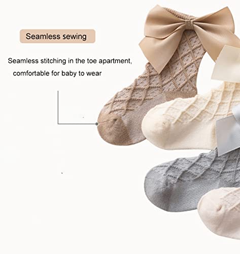 Baby Girl Princess Toddler Uniform Socks - Tube Ruffled Stockings & Mary Janes - Newborn to Infant4