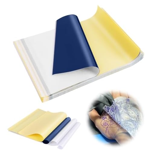 Lot de 30 Feuilles Papier de Transfert de Tatouage, MXTIMWAN Papier Transfert Tatouage, A4 Papier Tatouage Temporaire Papier de Transfert de Tatouage Thermique, Tatouages Pochoir Imprimante Papier