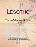Lesotho: Webster's Timeline History, 1275 - 2007