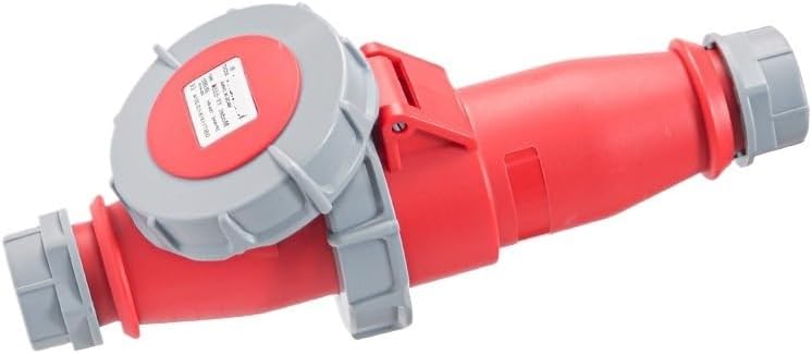 IP67 Waterproof Aviation Plug Connector 5 Holes 16A Three-Phase Explosion-Proof Industrial Socket 220V(Connector Set)