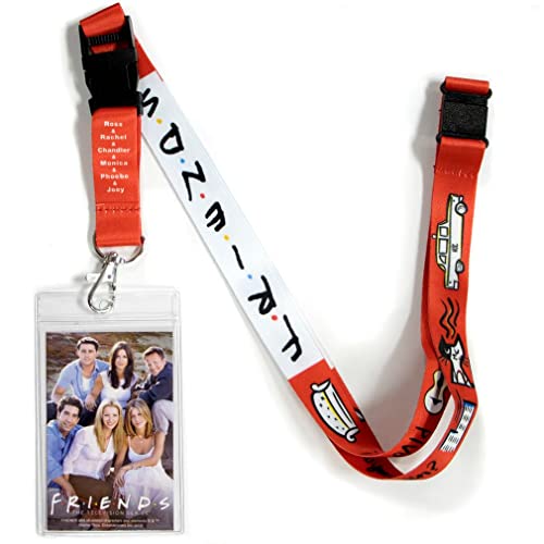 Cordon porte-badge Friends au bureau pour transporter vos cartes avec style