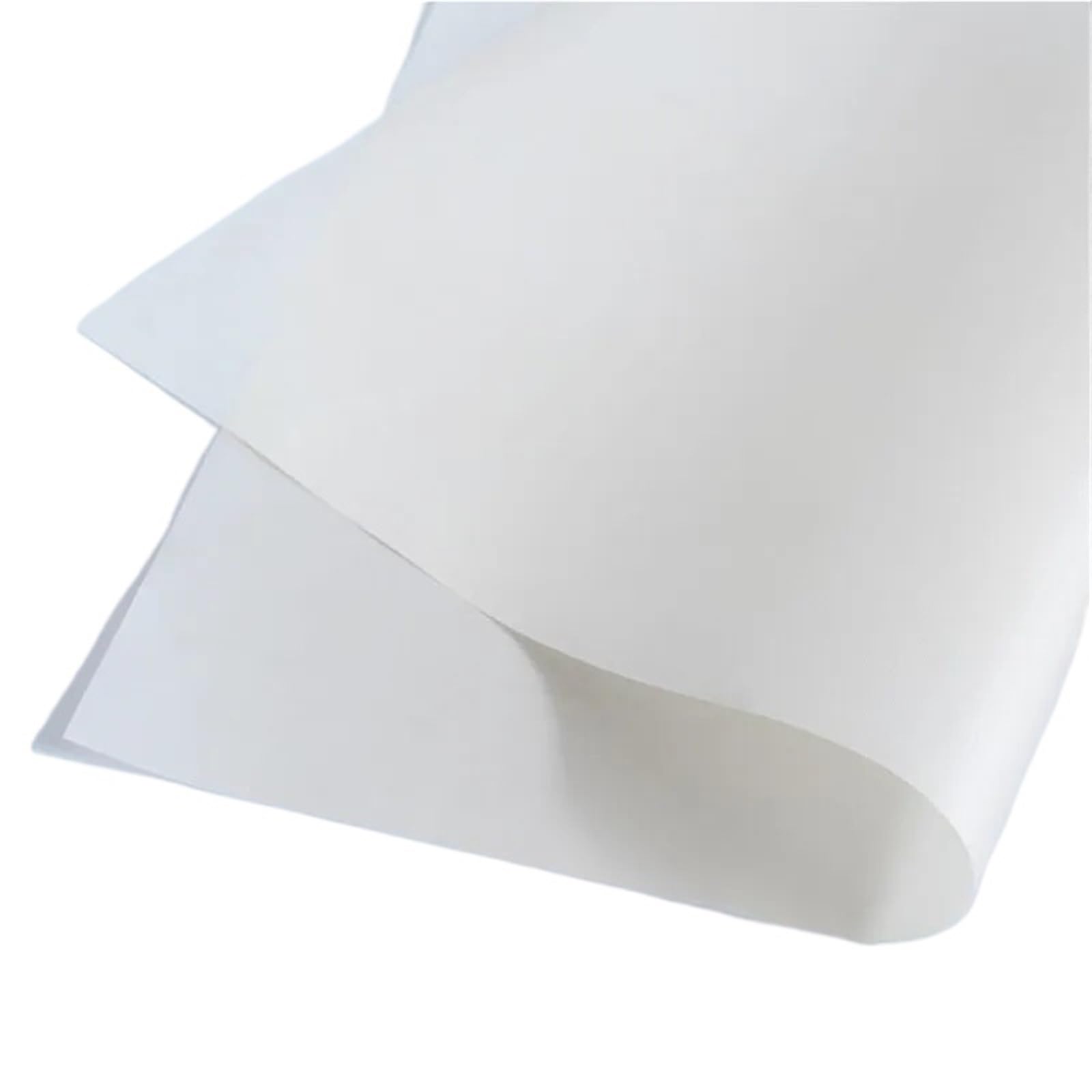Tappetino Da Forno 8 pezzi di carta da forno antiaderente riutilizzabile, foglio resistente alle alte temperature, a microonde, griglia, tappetino, oleata(40x60cm white)