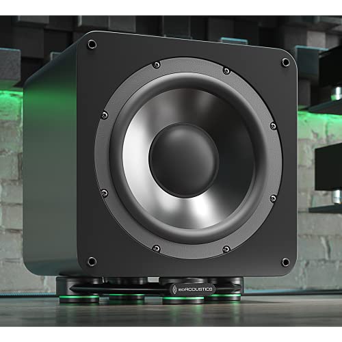 IsoAcoustics Subwoofer Isolation Stand: Aperta Sub (10.5 W x 11.5” D)