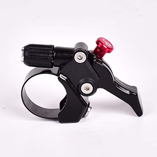 Besnin Bike Remote Lockout Lever, Aluminum Alloy Mountain Bicycle Fork Lock Control Parts,Mtb Accessories Lever Handlebar For Road Bike With Cable Wire #TOP5