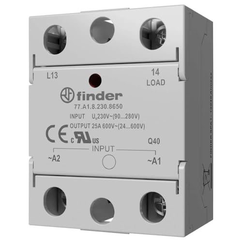 Relais Finder 77A190248650 semiconductor de 25A y 660V AC
