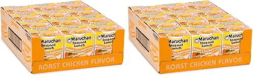 Maruchan Instant Lunch Roast Chicken Flavor, 2.25 Ounce (Pack of 24)