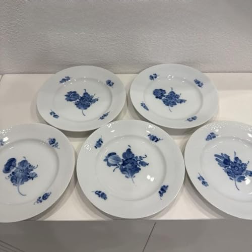 ロイヤルコペンハーゲン　ブルーフラワー　21cm皿　プレート　5枚セット ROYAL COPENHAGEN (ロイヤル・コペンハーゲン) プレート 21cm