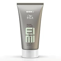 Wella EIMI Pearl Styler – Haargel mit perlglänzendem Finish und UV-Schutz – schnell einziehendes Styling Gel mit flexiblem, starkem Halt für ein texturiertes Styling – 1 x 30 ml
