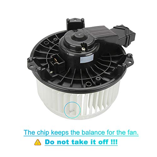 Image of AC Heater Blower Motor Replacement Compatible with Acura MDX RDX TL TSX, Honda Odyssey Pilot Accord R-V, Ram 1500 2500 3500, Ford Edge Fusion Compass, Jeep Compass Patriot Replaces # 25770668 700203