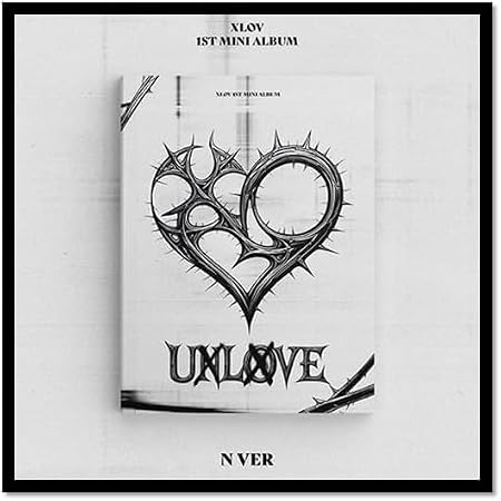 XLOV UXLXVE [Standard] 1. Mini-Album „N Ver.“ – Inkl. Fotobuch, CD, Aufkleber, Photo-Karten, Gold- & Silberkarten – Limitiert, Importiert, Versiegelt – Inkl. Tracking