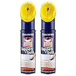Omino Bianco Gel - Prodotto Specifico per Tappeti e Divani, Pulitore e Detergente per Tessuti con Formula Antiodore, 2 Pezzi da 300 ml