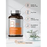 Horbäach Vitamin B-100 Complex | 100% of Daily Value | 300 Tablets | Vegetarian, Non-GMO, and Gluten Free Supplement - Image 4