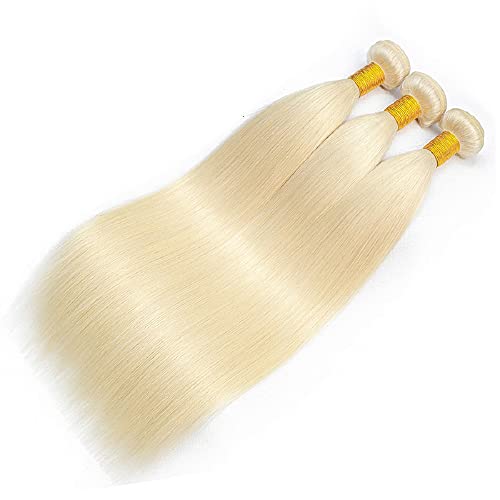 Extensiones de cabello humano recto para cambiar de look con un rubio miel deslumbrante 7
