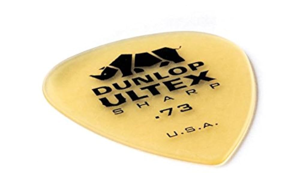 7” JIM SHARP DUNLOOP - ESPIRITO DO RIO Jim Dunlop Ultex Sharp Picks - Set of 6 : Amazon.in: Musical