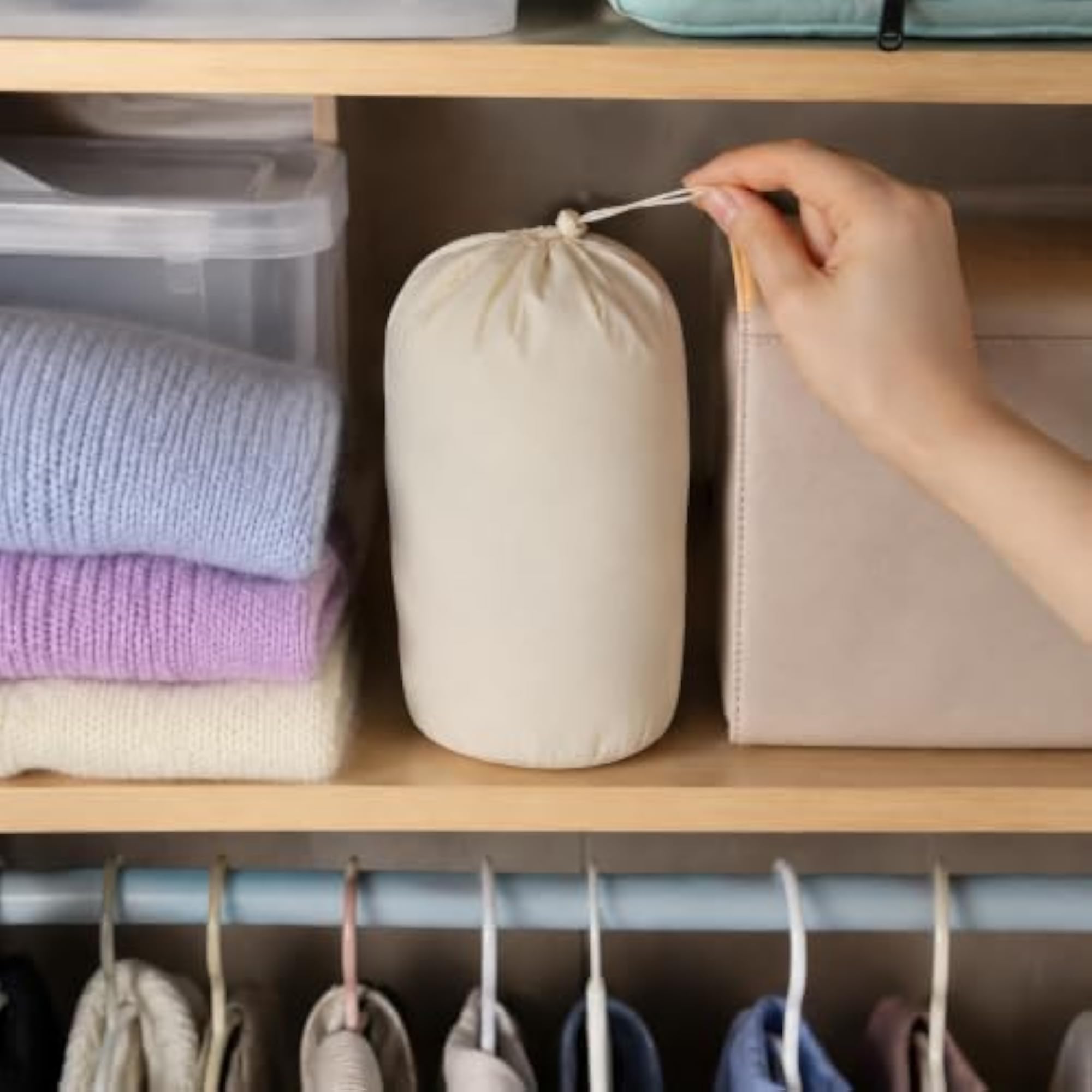 Waterproof Drawstring Storage Bags for Travel Organizer Pouches
