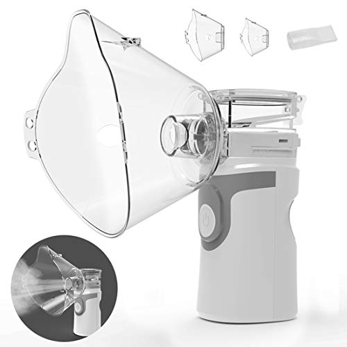 Portable Handheld Mesh Vaporizer, Atomizes Liquid and Generates Cool Mist, with Accessories