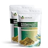 Kräuterland Grünlippmuschelpulver Hund 1kg - auch in 250g & 500g erhältlich - geeignet für Katzen & Pferde - Premium Barf Futterzusatz