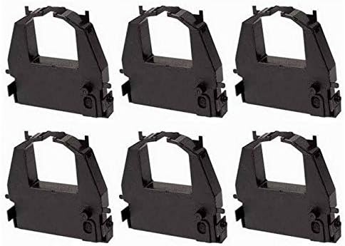 Miniatura 2 de Repuesto compatible para cintas de impresora Fujitsu DL-370037503800385074009400 negras (6PK) (KA02086-C802)