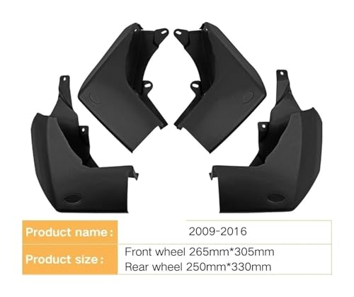 Bavettes de protection Land Rover Discovery 4 garde-boue 2009-2016 - 2