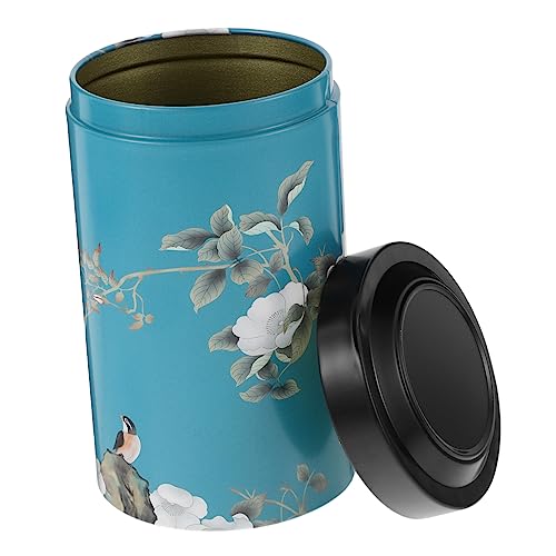 ELAYARD Latas De Metal Selladas Para Almacenar Té Tarro Único Para Dulces Recipientes Metálicos Herméticos Tapa Perfectos Para Cocina y Uso Diario