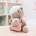Lulihhhh 30cm Mignon mère et Enfant en Peluche Panda poupée Jouet Ours Kangourou poupée Ragdoll Donner aux Enfants Cadeau d'anniversaire Fille 30cm Pangolin