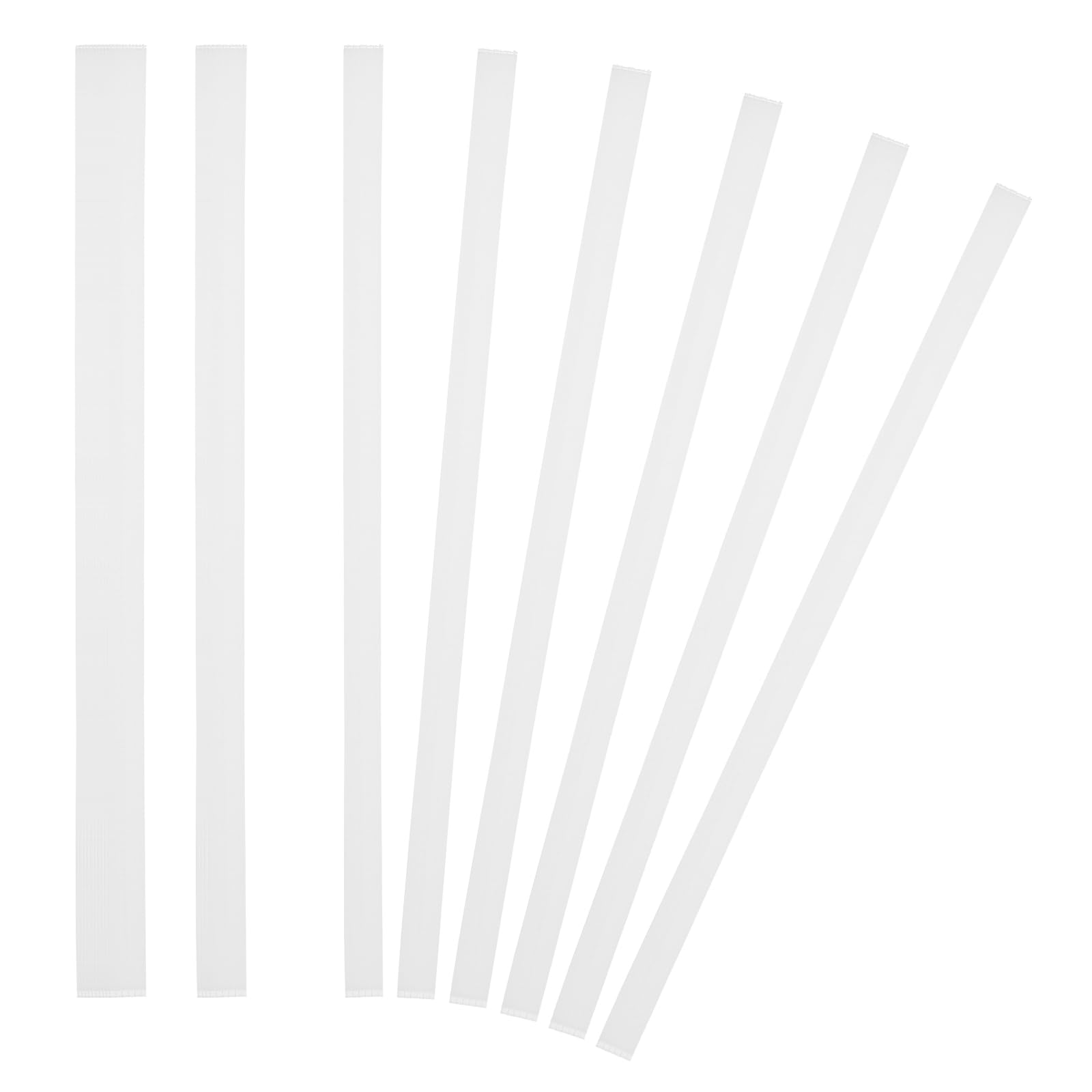 PATIKIL 12x285mm Thermal Binding Strips, 20PCS Glue Strips Tape Hot Melt Adhesive with Mesh Backing for Book Binding Repair Albums Pictures Files Crafts A4 Letter Size