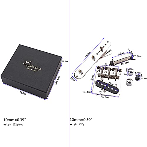 Micro pour guitare boite a cigares et kit electrique manche milieu pont - 5