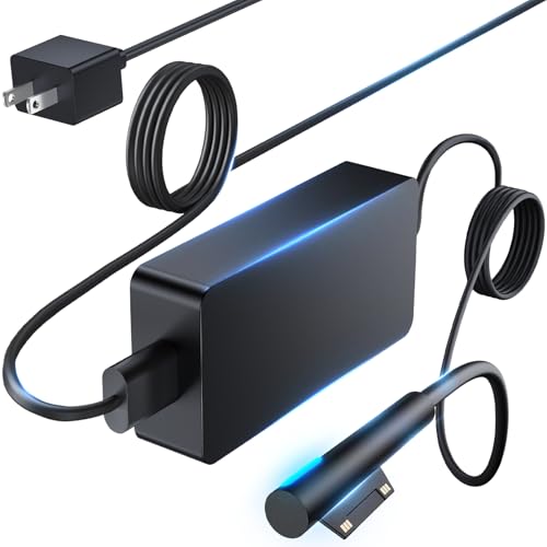 Chargeur Surface Book 2 102W résout batterie faible sur Surface Pro 7 8 9 et Laptop