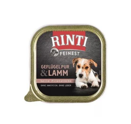 Rinti Feinest Schale Multipack Geflügel pur & Ente, Lamm, Lachs, Kalb 44 x 150 g