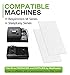 Medihealer Fine Filters 40 Packs - 40 Packs Ultra Fine Filter for M Series, PR System One and SleepEasy Series Machines, Premium Disposable Universal Filter - Medihealer Replacement Filters Supplies