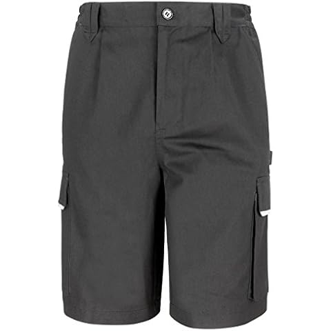 R309X=Result Workguard Action Shorts Colour=Black Size=S Cover