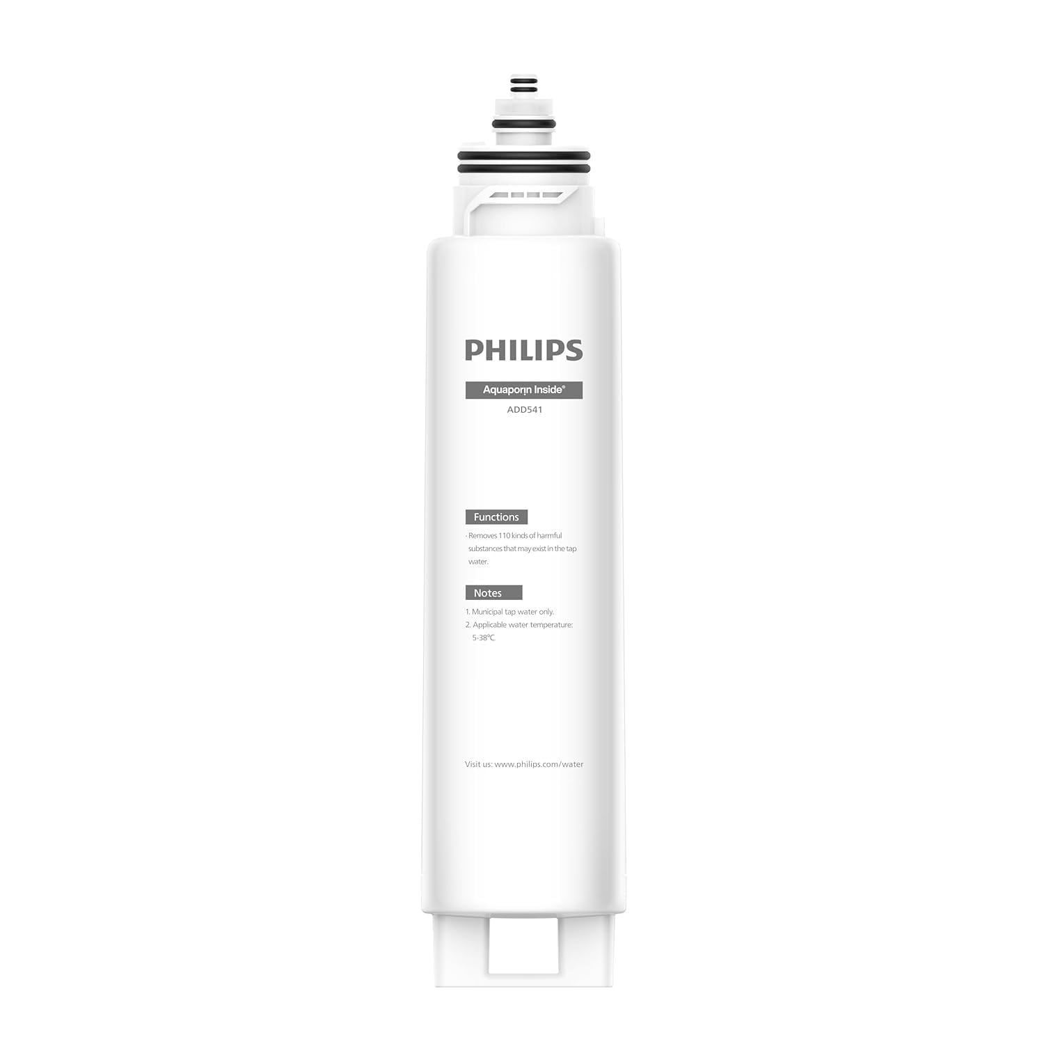 Philips Water Reverse Osmosis Water Station filtro di ricambio ADD541RO/10: elimina fino a 110 sostanze, durata del filtro di 1 anno
