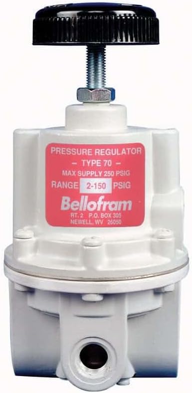 Bellofram 960-130-000 High- Flow Regulators, 1/4" NPT(F), 0 to 10 psi, 40 scfm