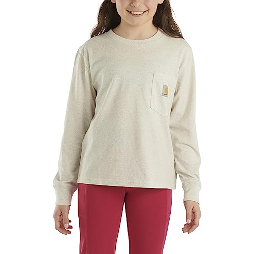 Image of Carhartt Girls Long-Sleeve Pocket Tee T-Shirt