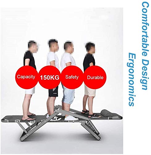 Chaises longues relaxantes pliantes et légères pour extérieur - 7